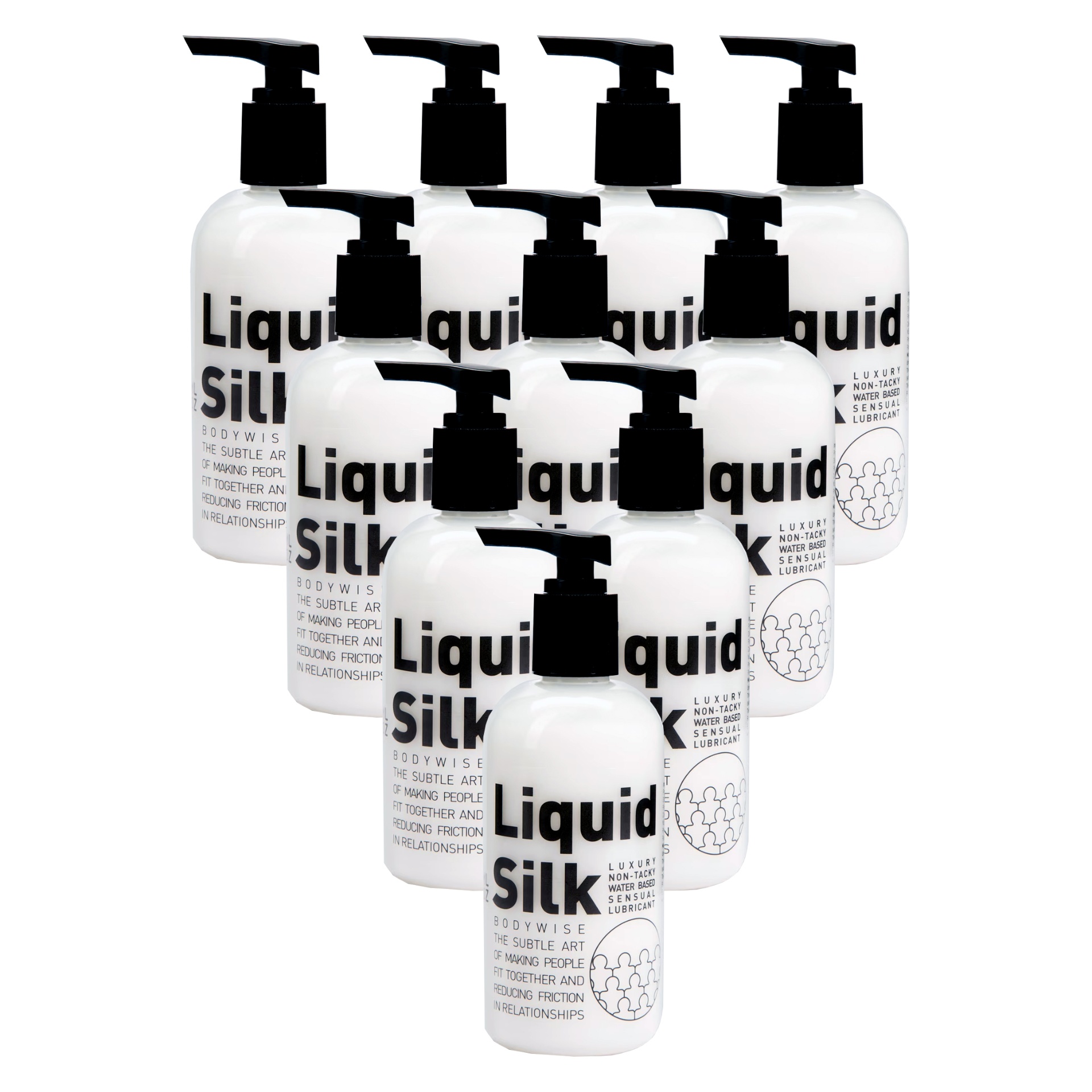 Liquid Silk Personal Lubricant — 250ml Bottle Bulk Pack