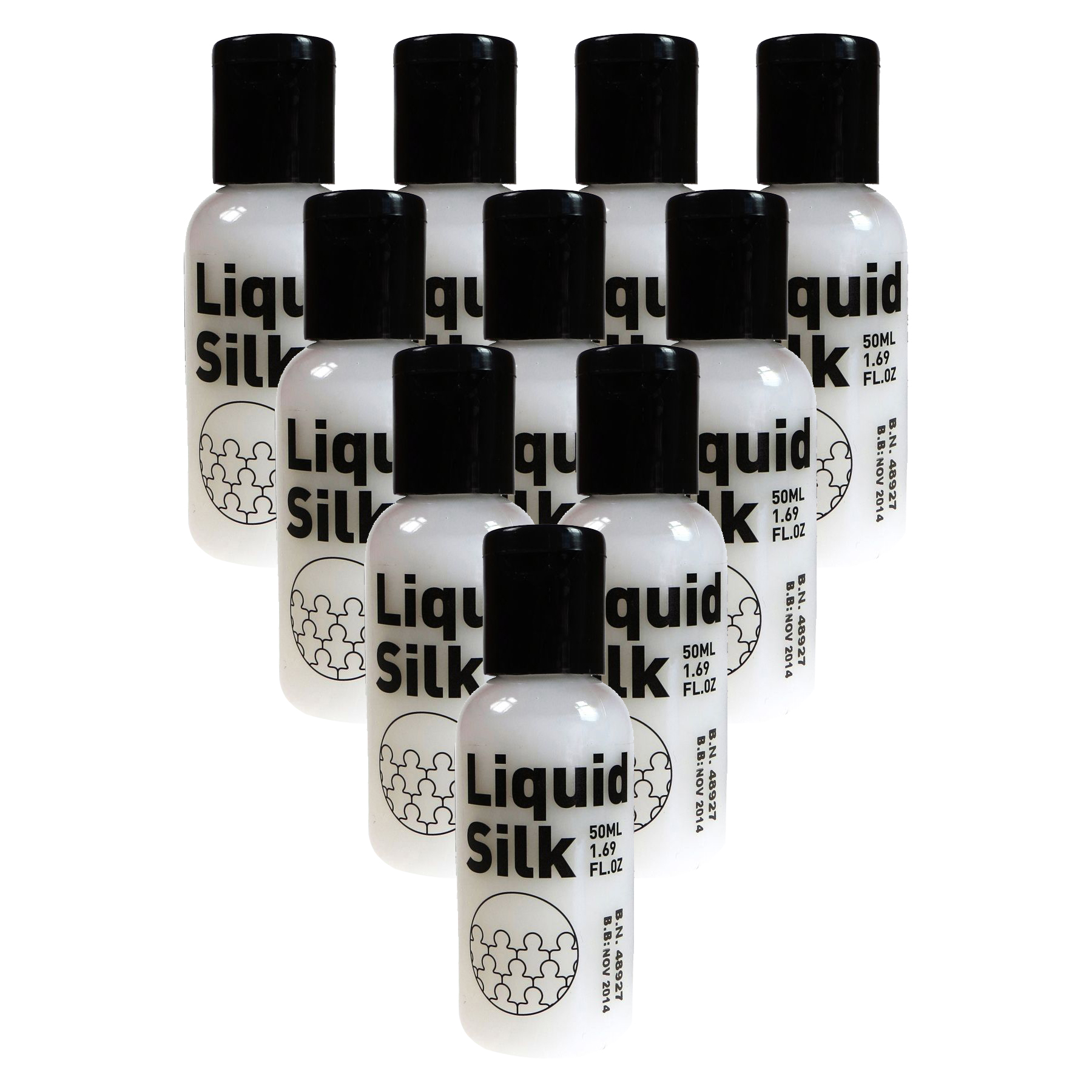 Liquid Silk Personal Lubricant — 50ml Bottle Bulk Packs